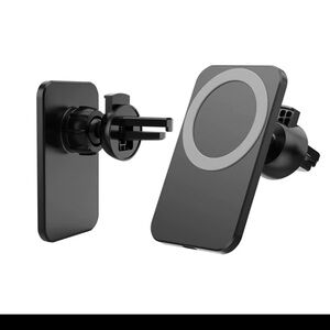 Magnetic Car Phone Mount - Black